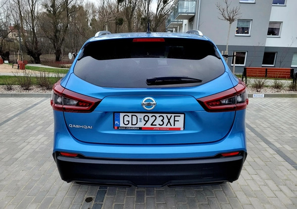 Nissan Qashqai cena 85900 przebieg: 40000, rok produkcji 2020 z Gdańsk małe 631